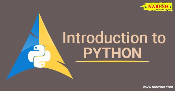 Introduction to Python - NareshIT